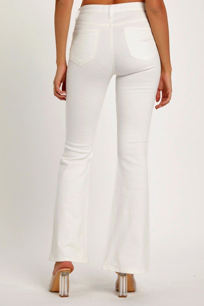 Tummy Control High Rise Flare Pants