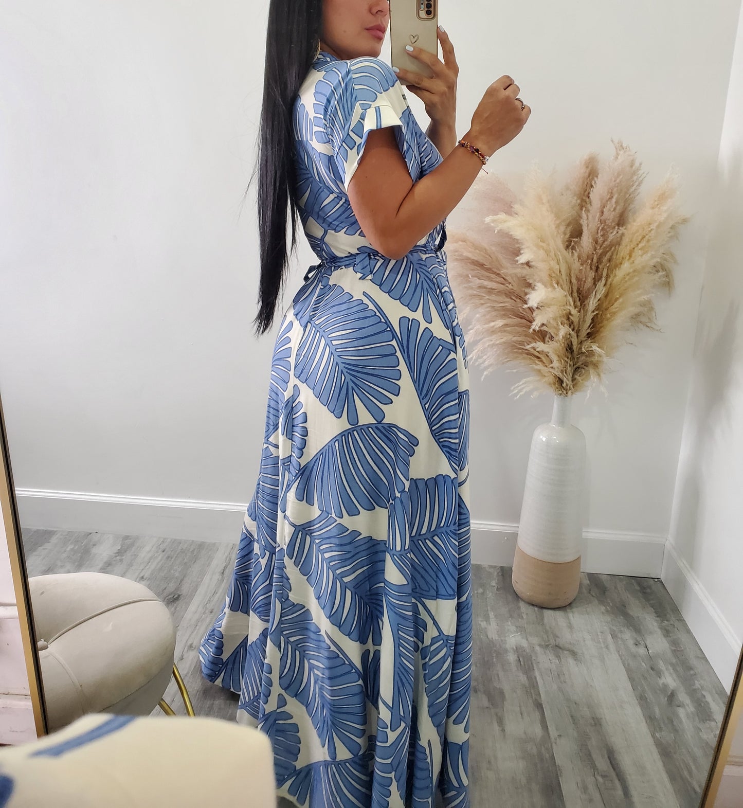 Take me to Italy maxi dress