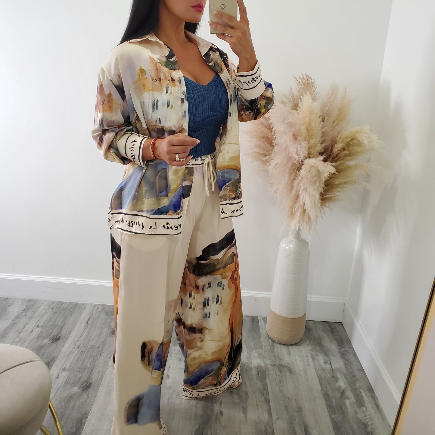Santorini pant set