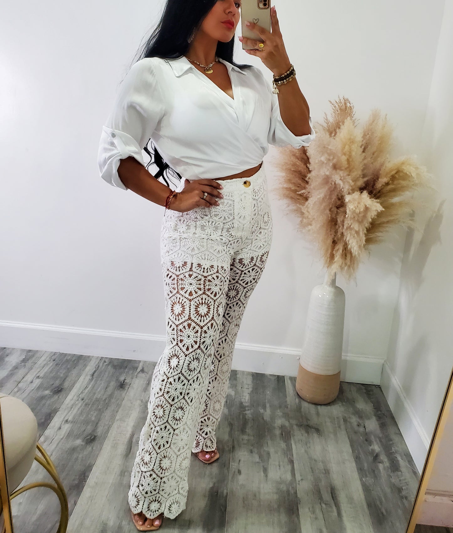 Coastal crush pants