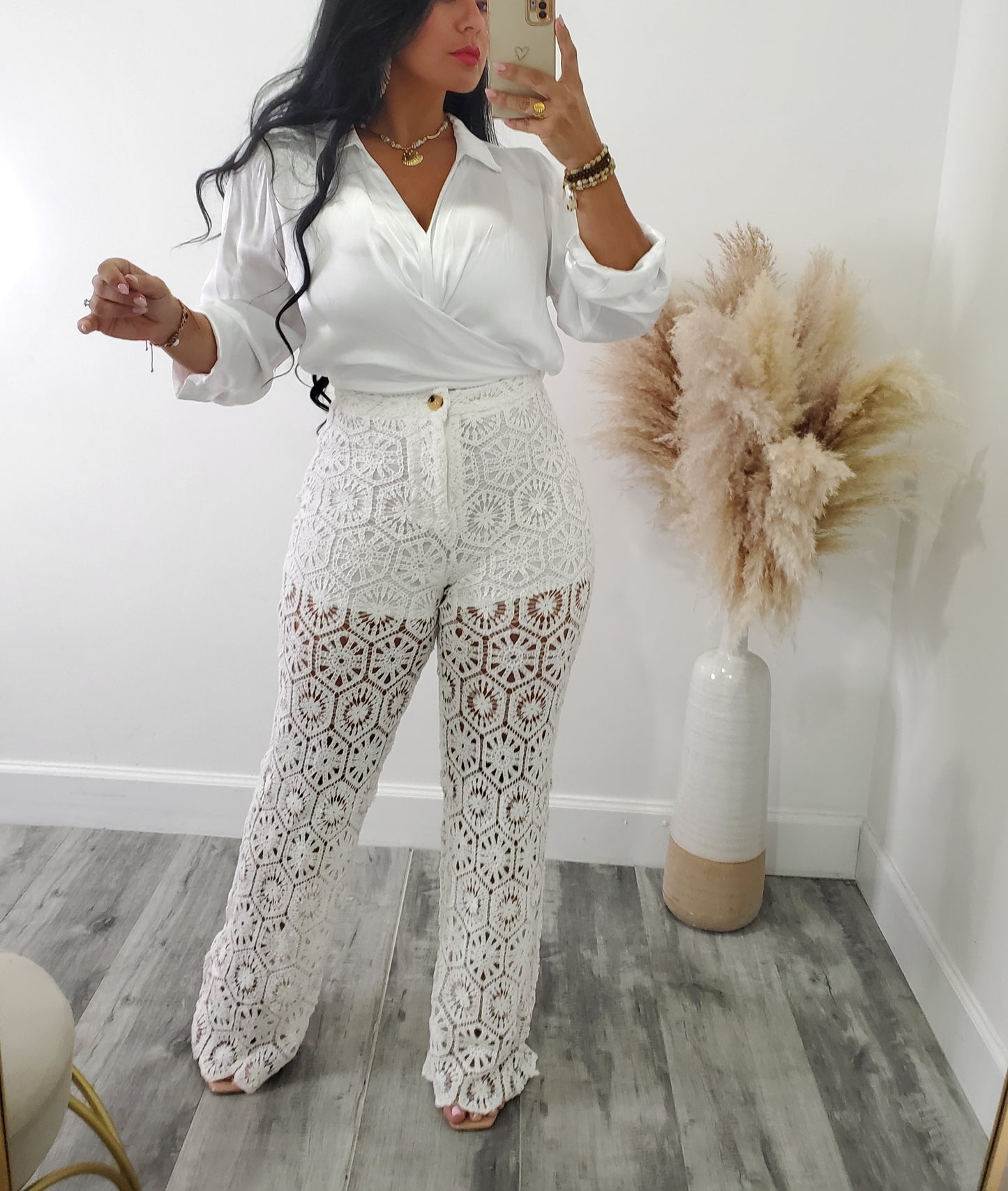 Coastal crush pants