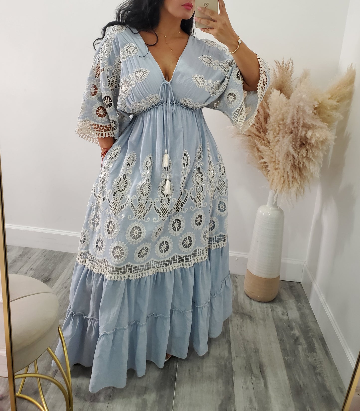 Sunrise maxi dress
