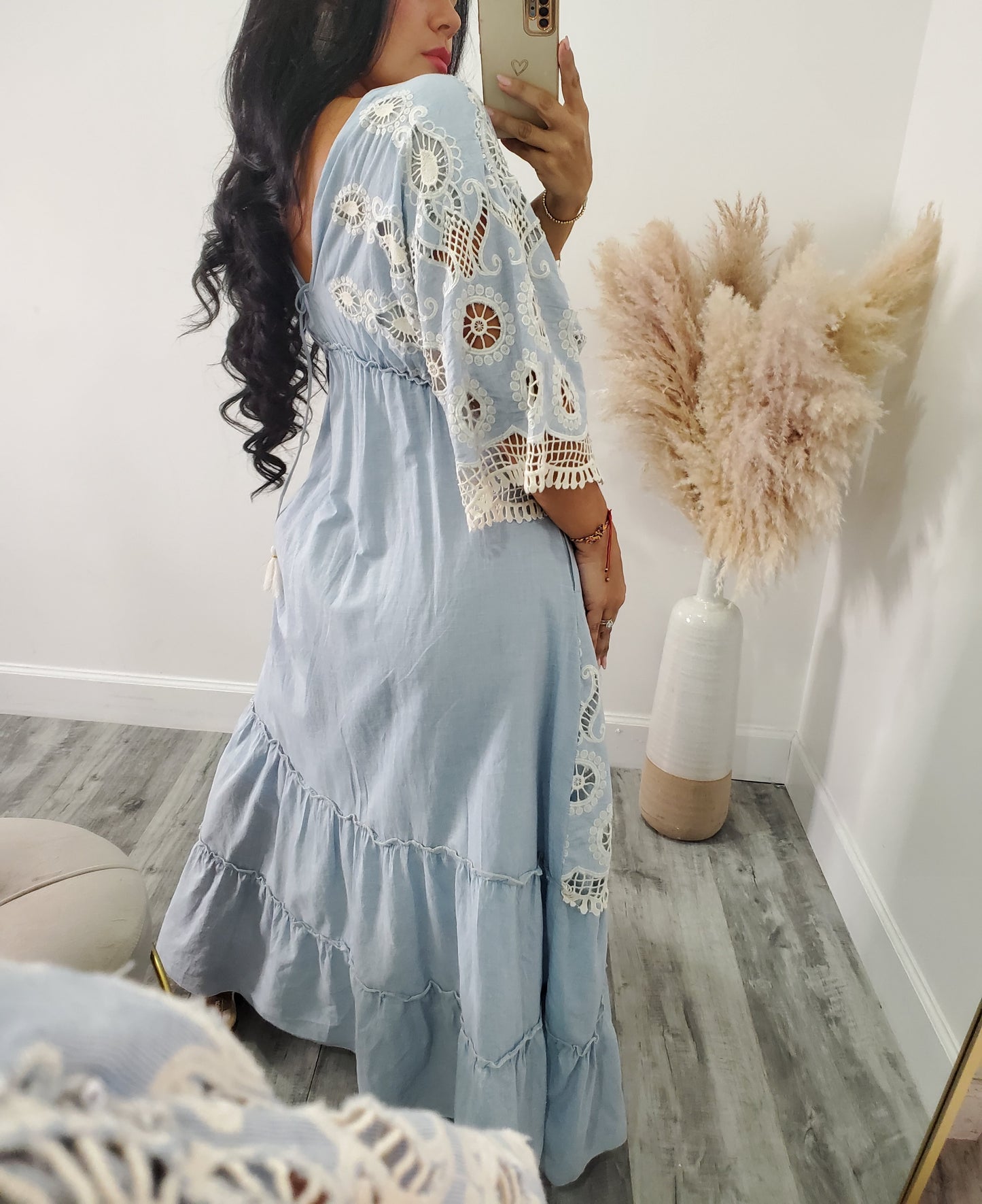 Sunrise maxi dress