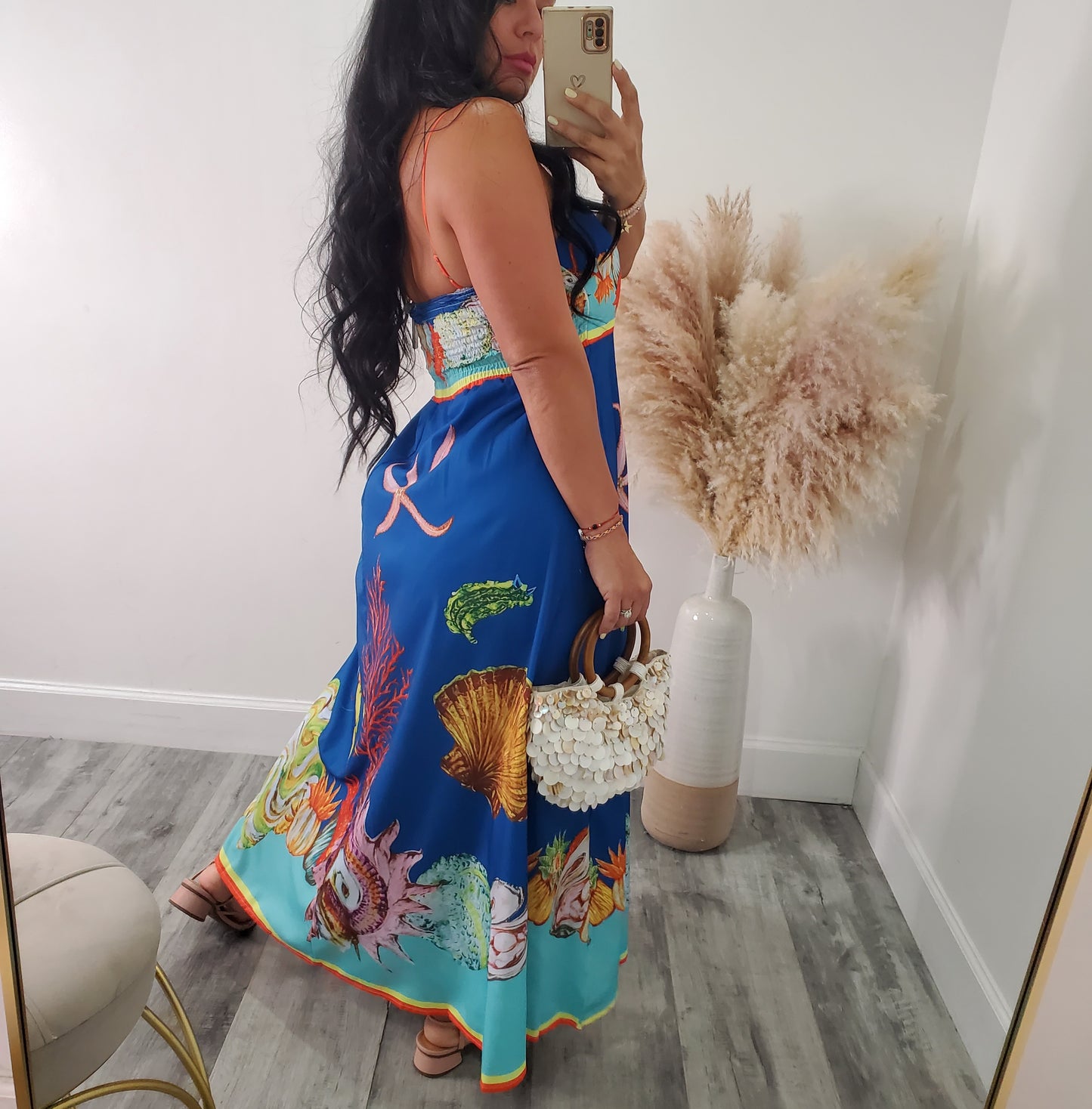 Rome maxi dress