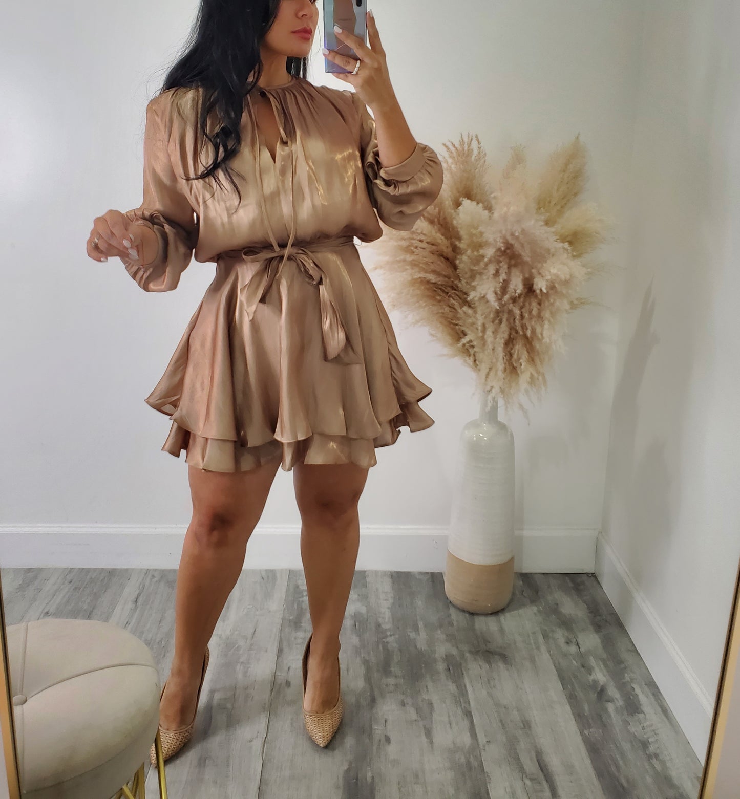 Majestic mini dress