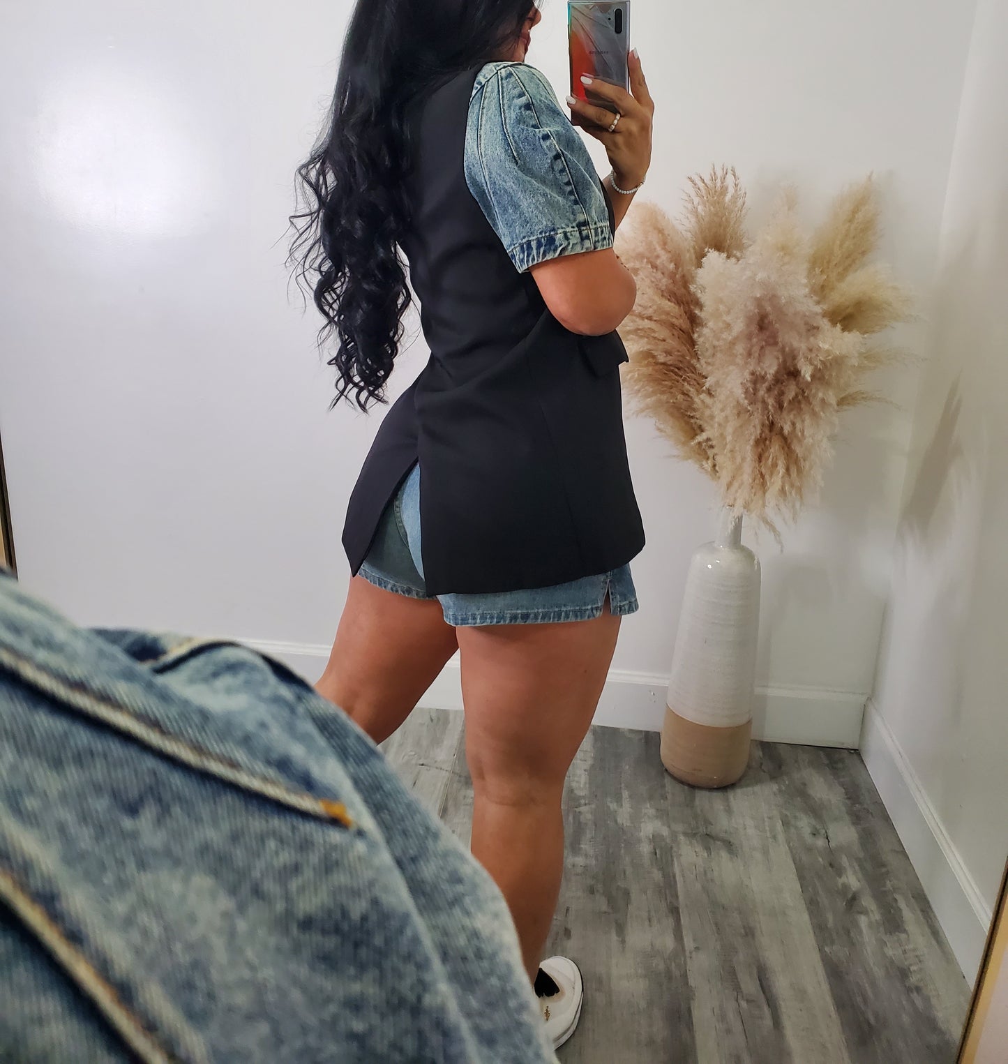 Jean skort
