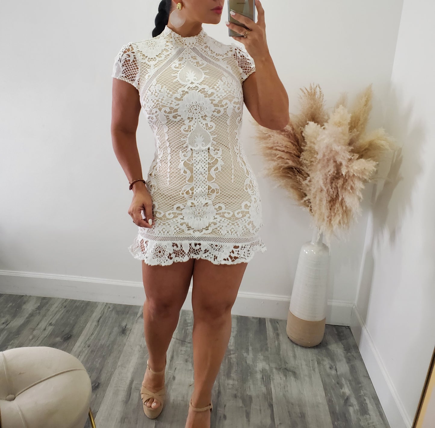 Poem mini dress