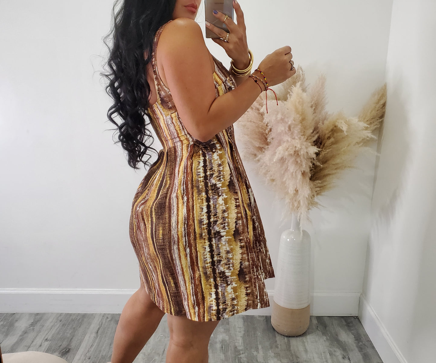 COCKTAILS MINI DRESS