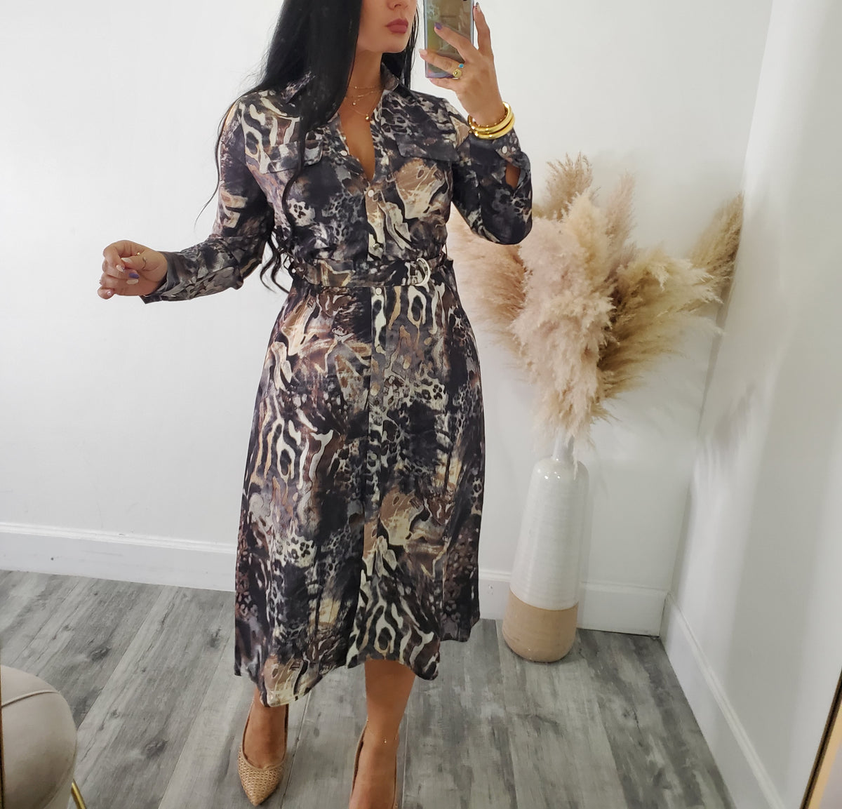 SEASON MIDI DRESS