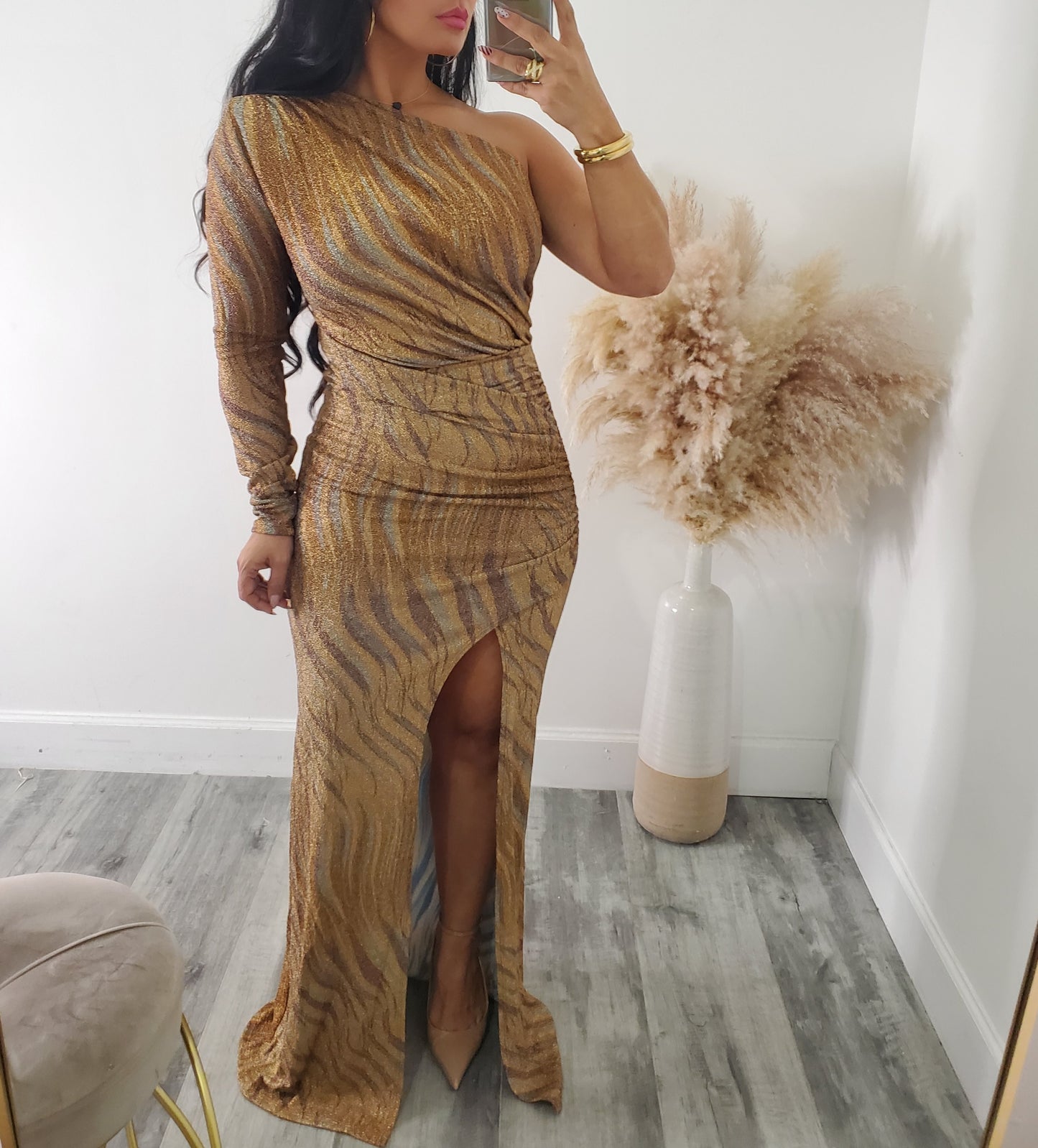 WILD GOLD MAXIDRESS