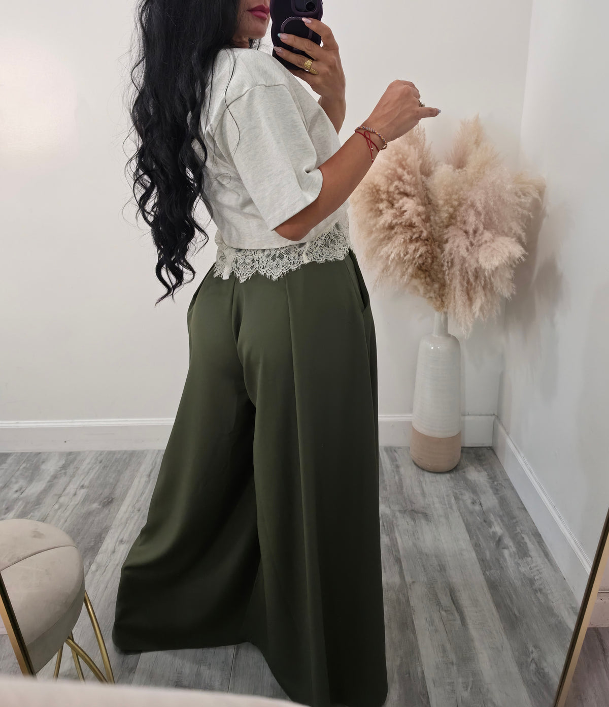 LULU LACE DETAIL TOP