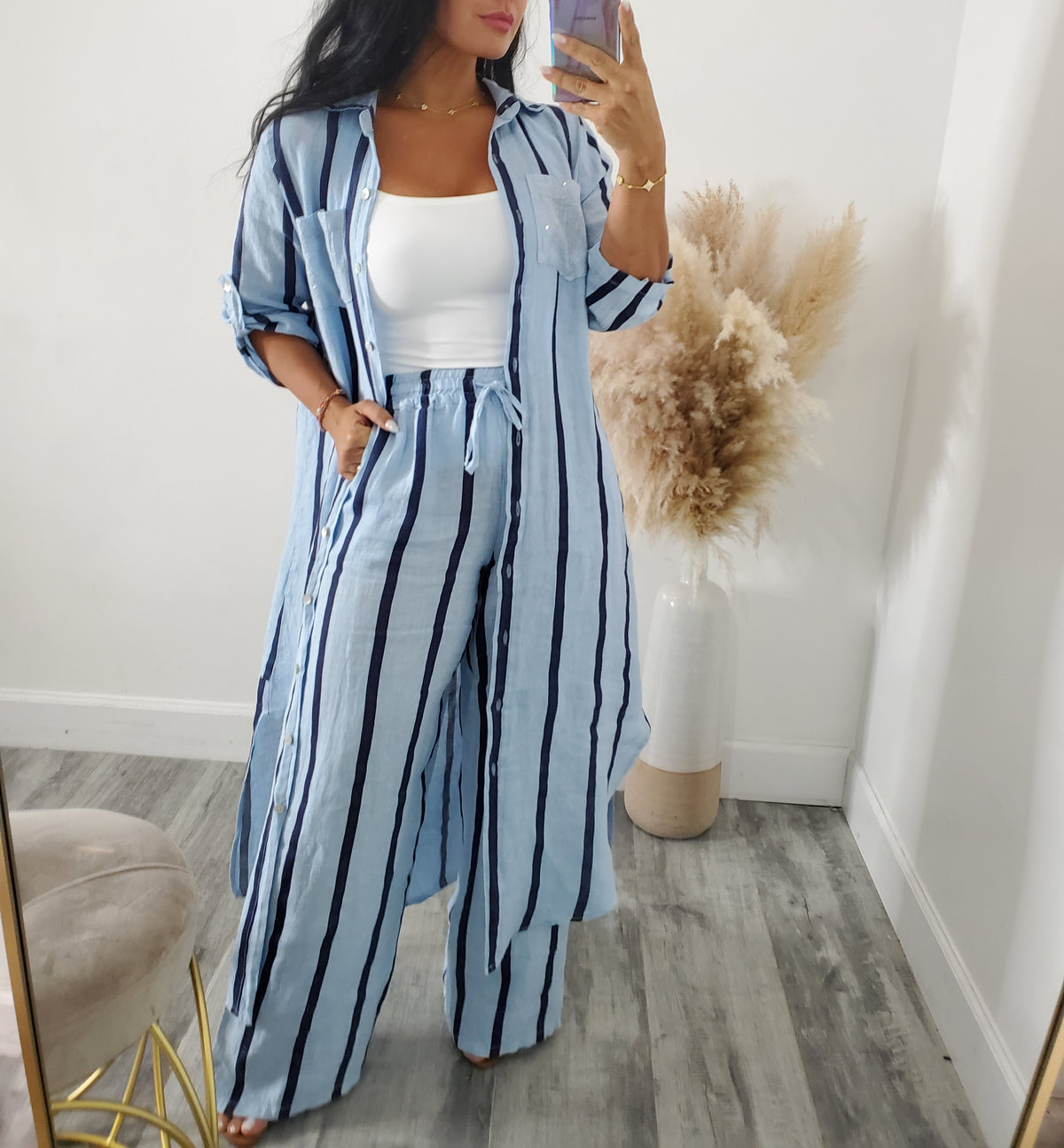 ANARA LINEN PANTS