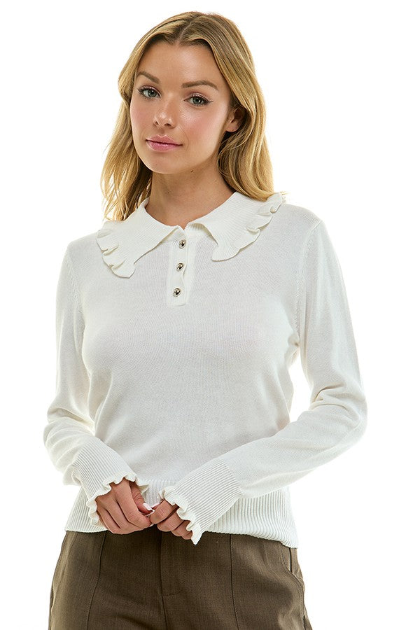 Collar Long Sleeve
