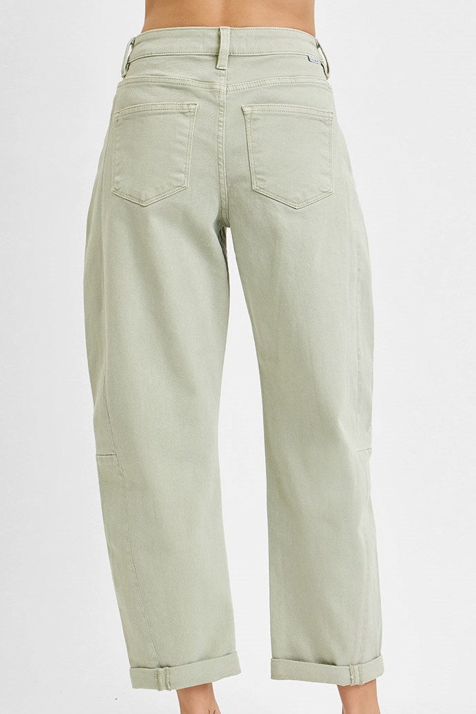 High Rise Relaxed Barrel jeans