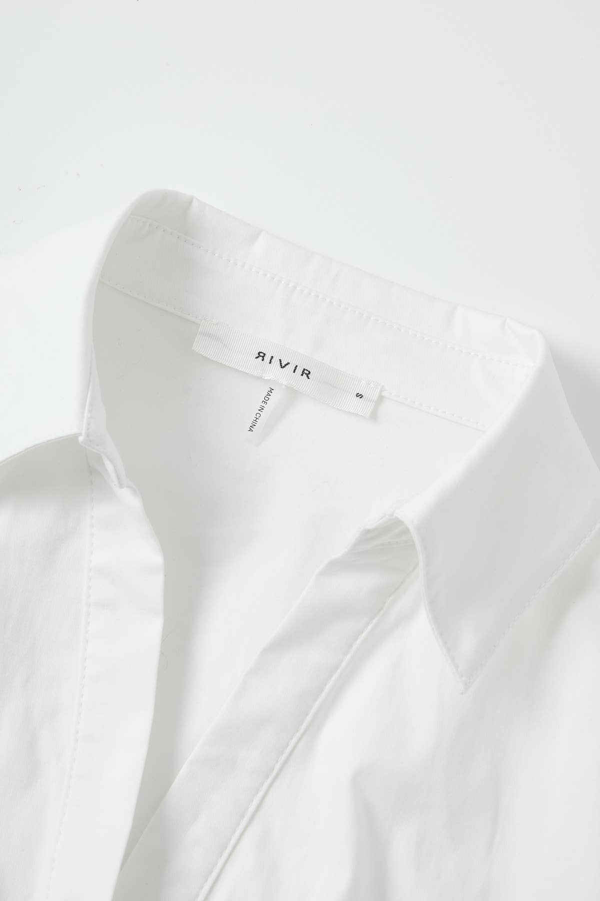 Pleated Poplin Shirt