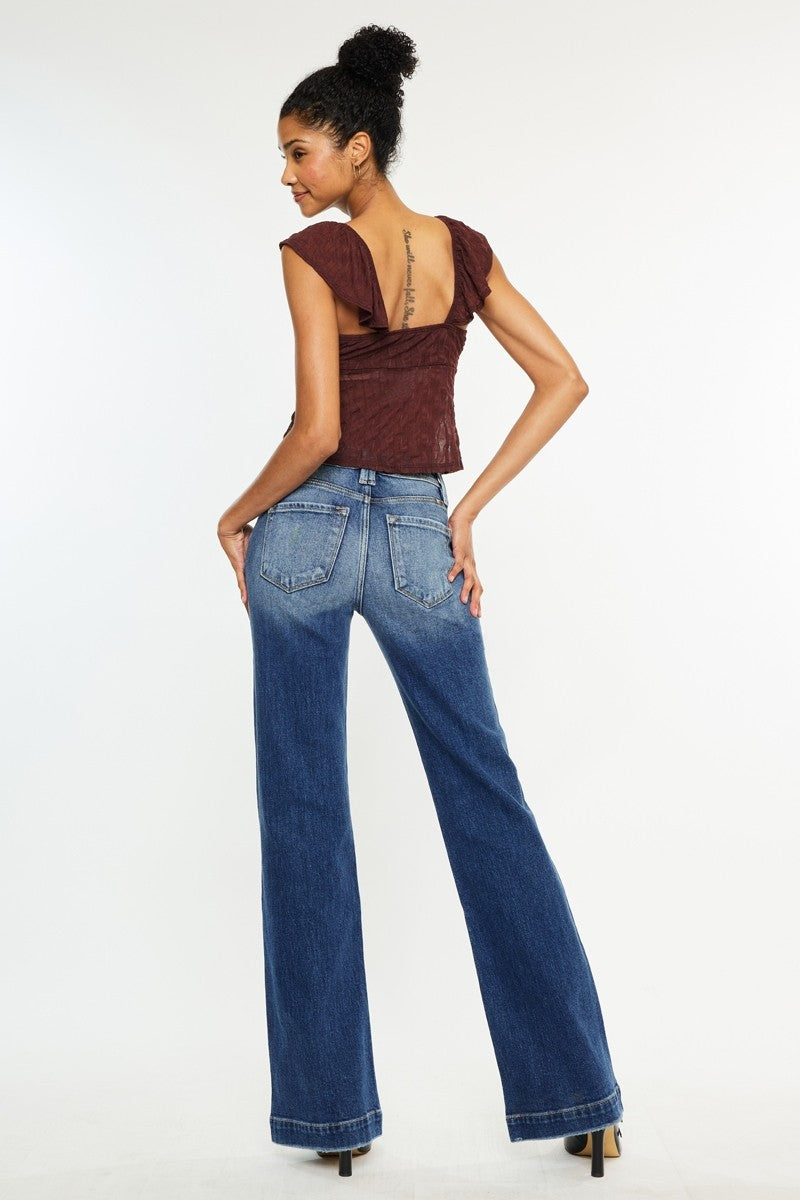 High Rise Holly Flare Jeans