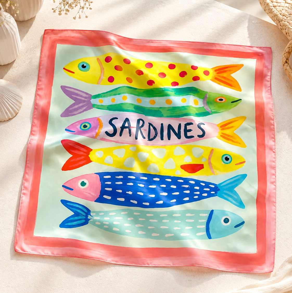 OCEAN SILK SCARF
