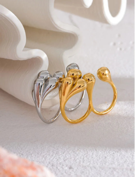 Individualistic Gold Ring