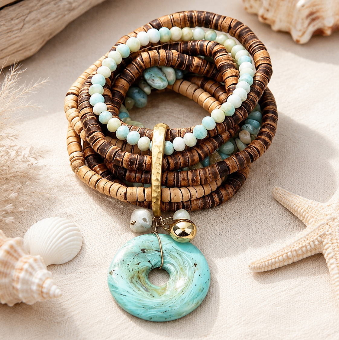 TURQUOISE BOHO BRACELET