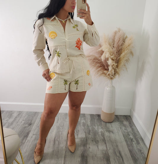 ABBIE SHORT SET