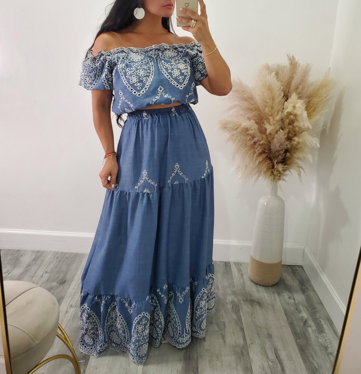 Royalty skirt set