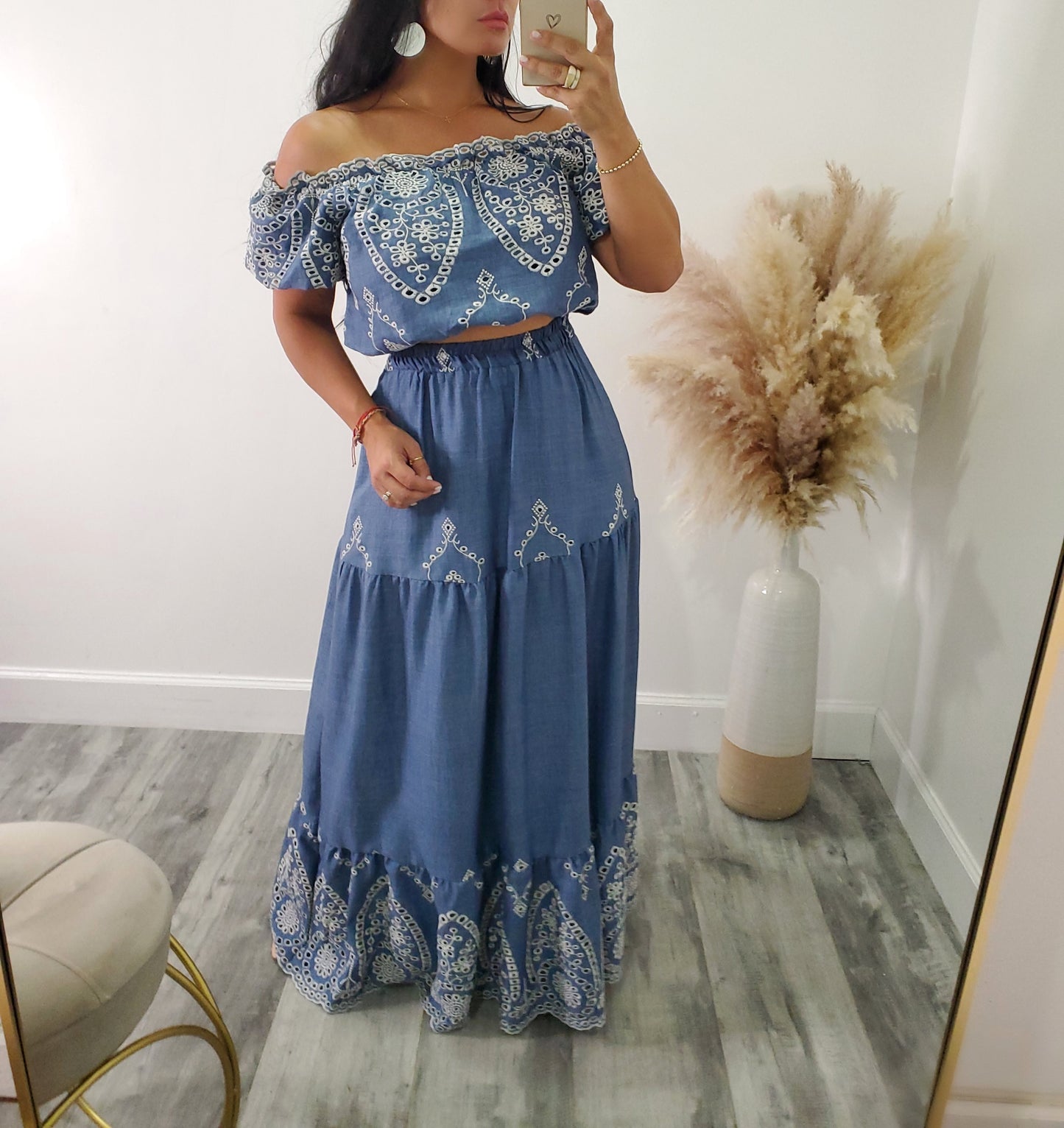 Royalty skirt set