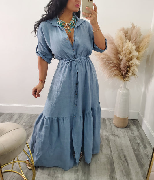 Italy maxi dress