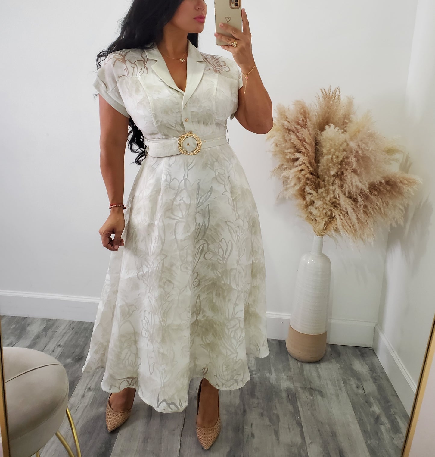 Kana midi dress