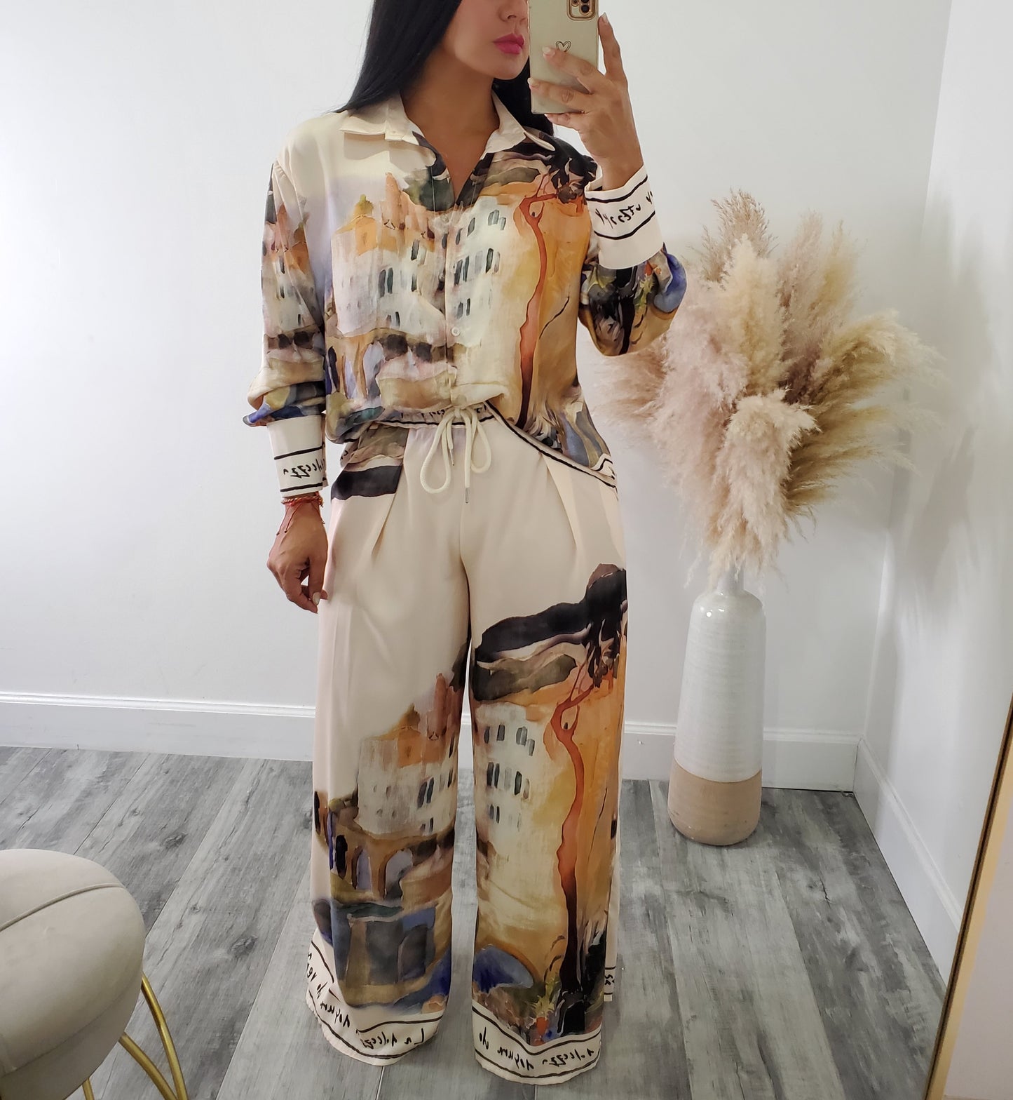 Santorini pant set