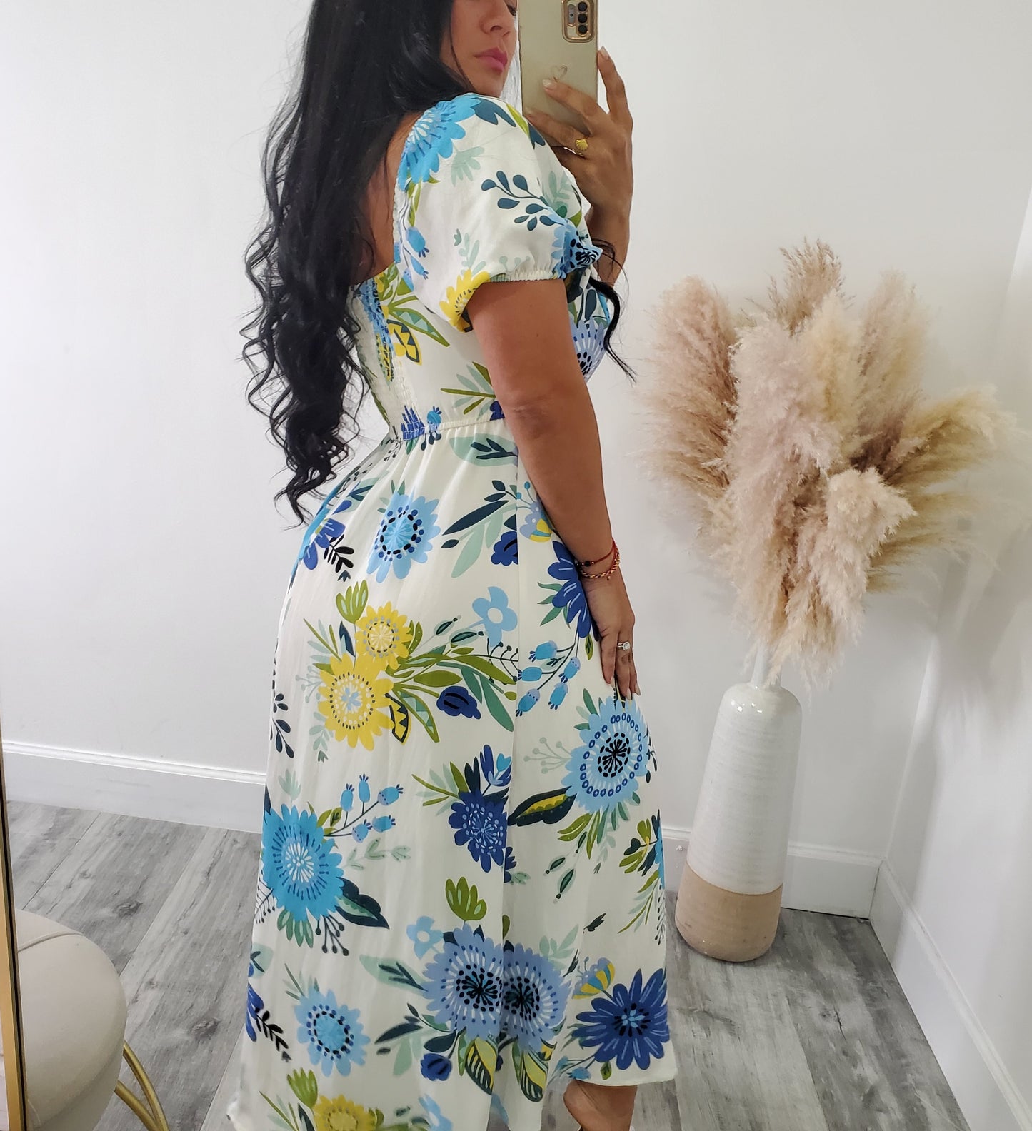 Just a moment maxi dress