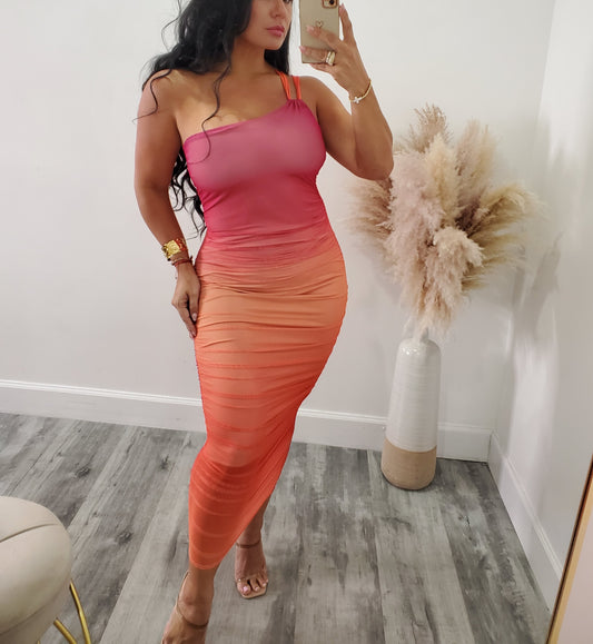 Las olas midi dress