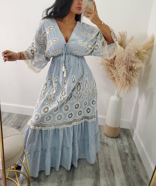 Sunrise maxi dress