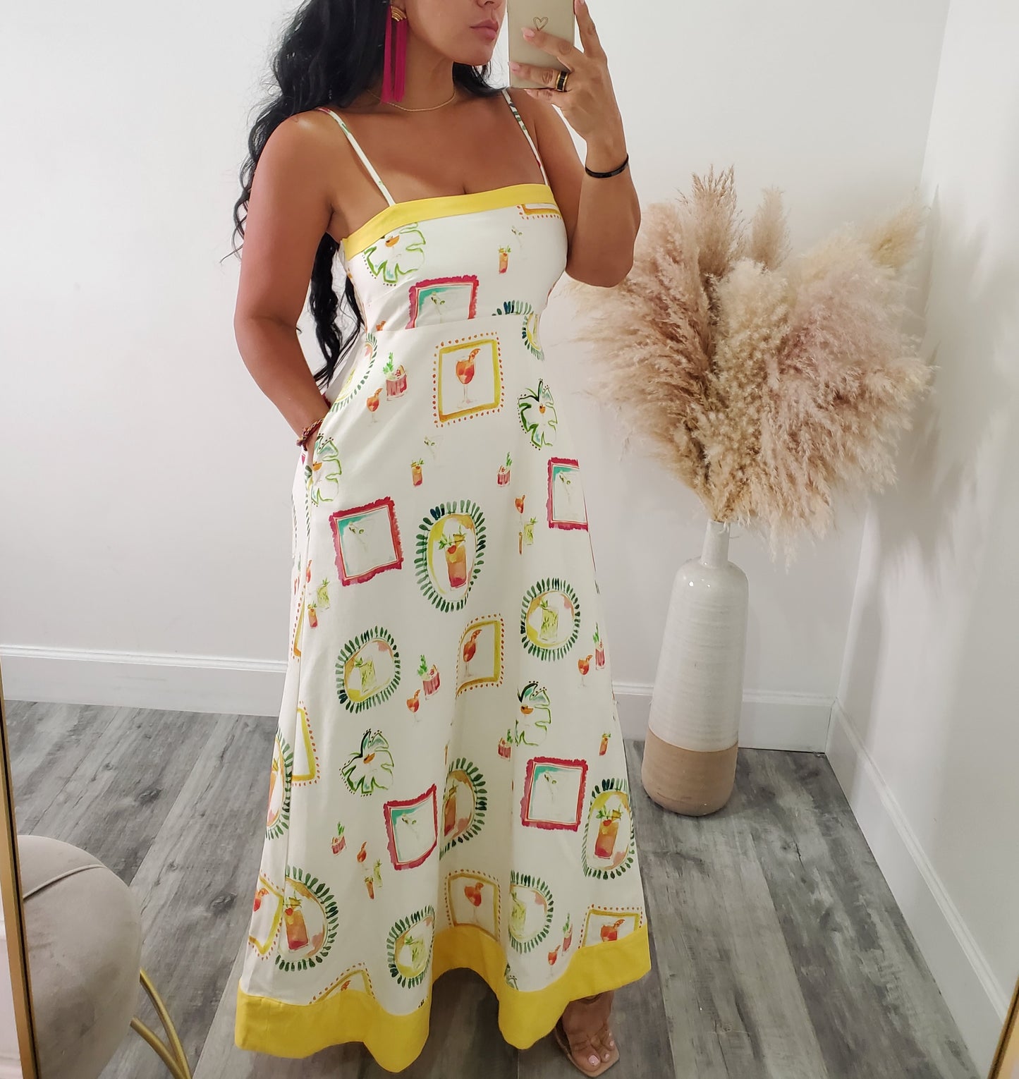 Italy maxi dress