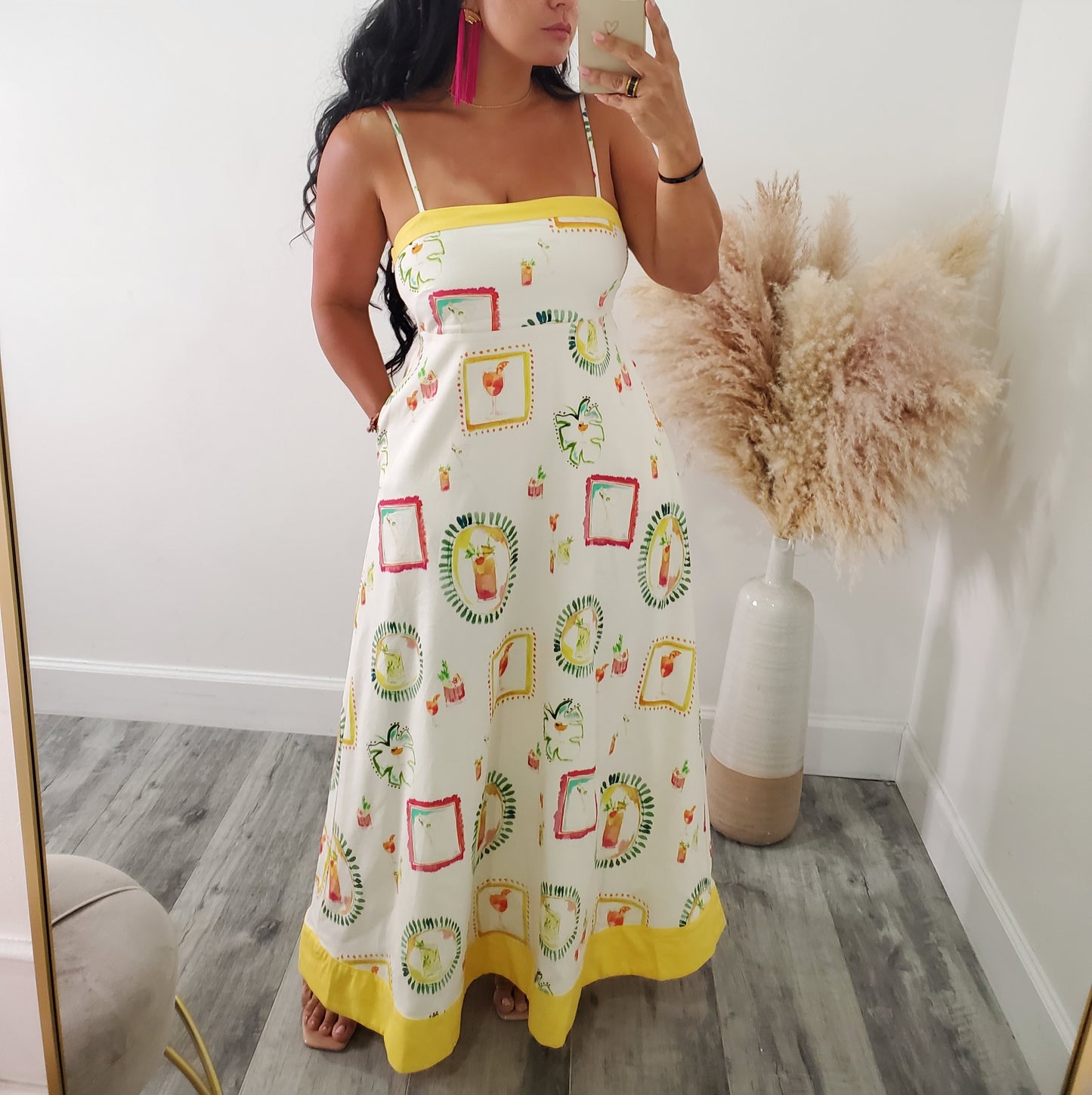 Italy maxi dress