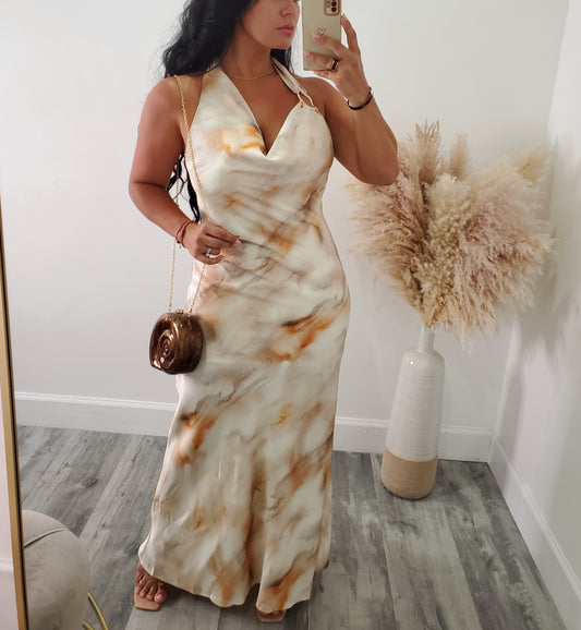 Meet in sicily maxi dress
