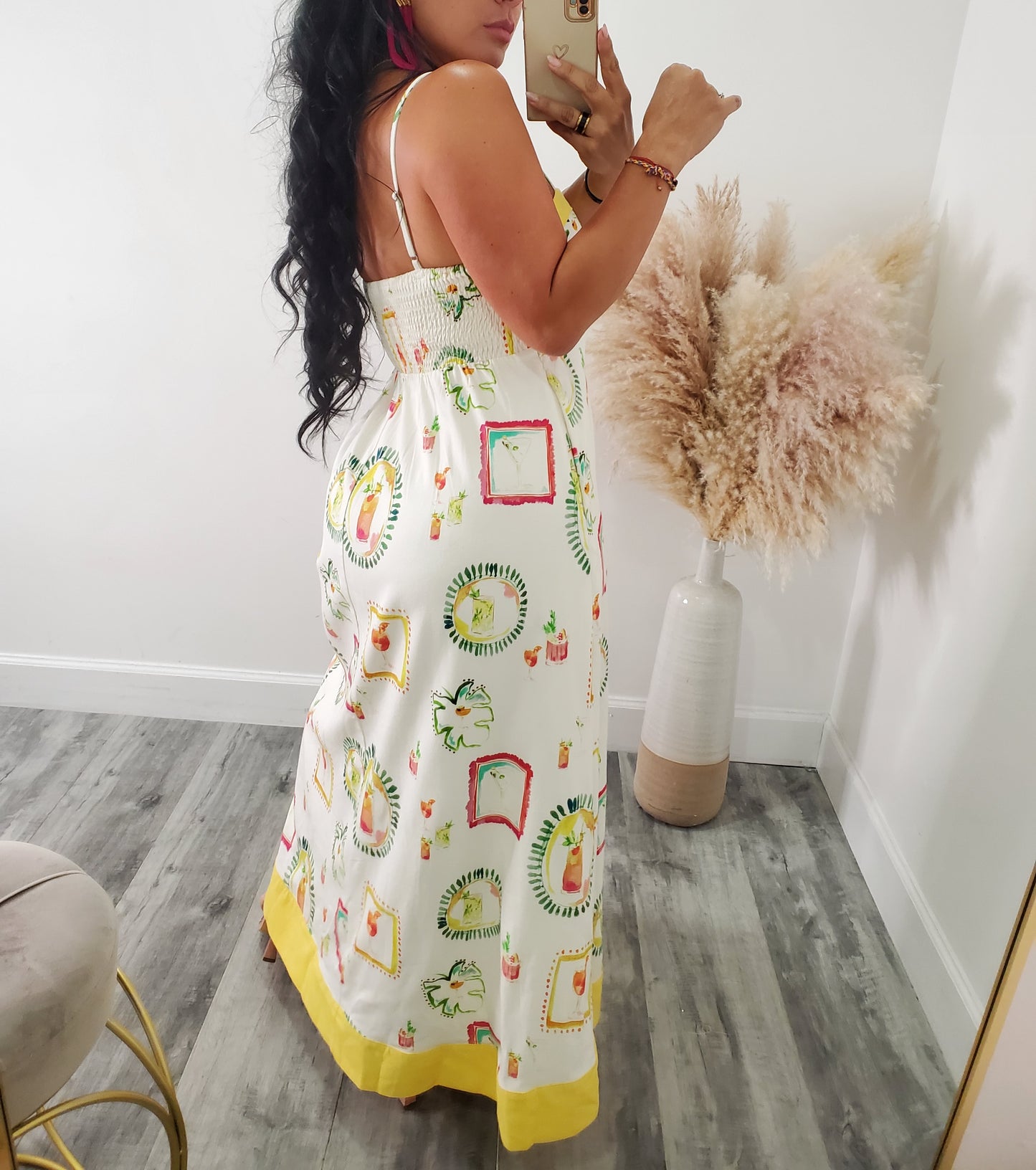 Italy maxi dress