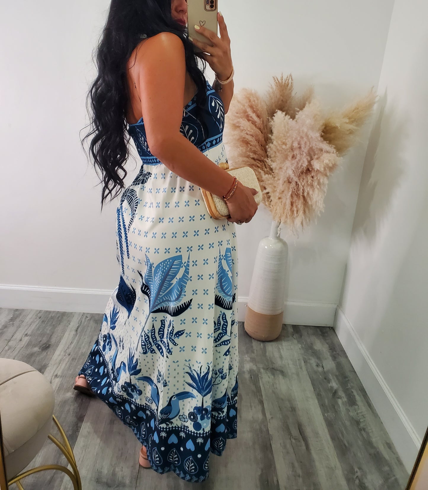 Rome maxi dress