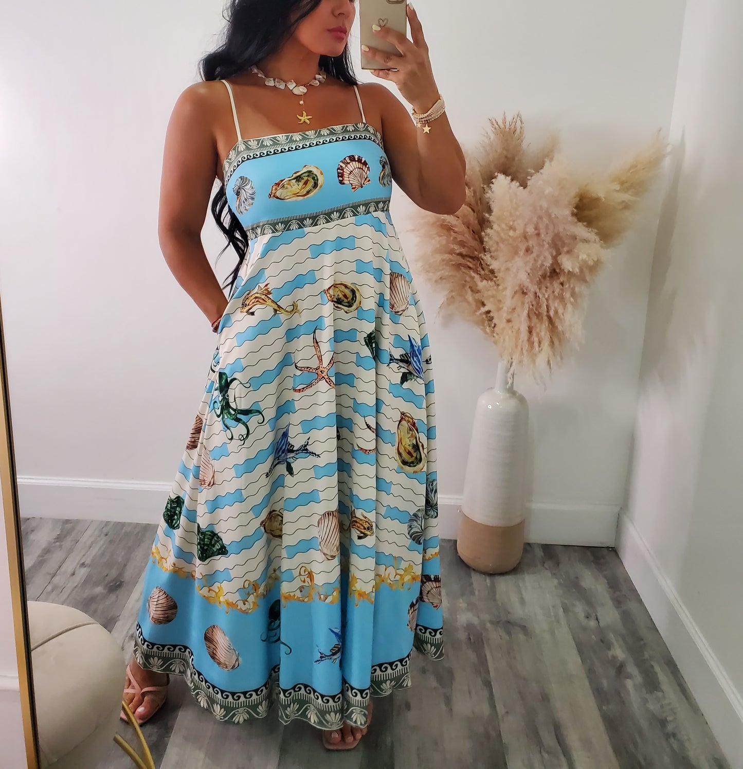 Rome maxi dress