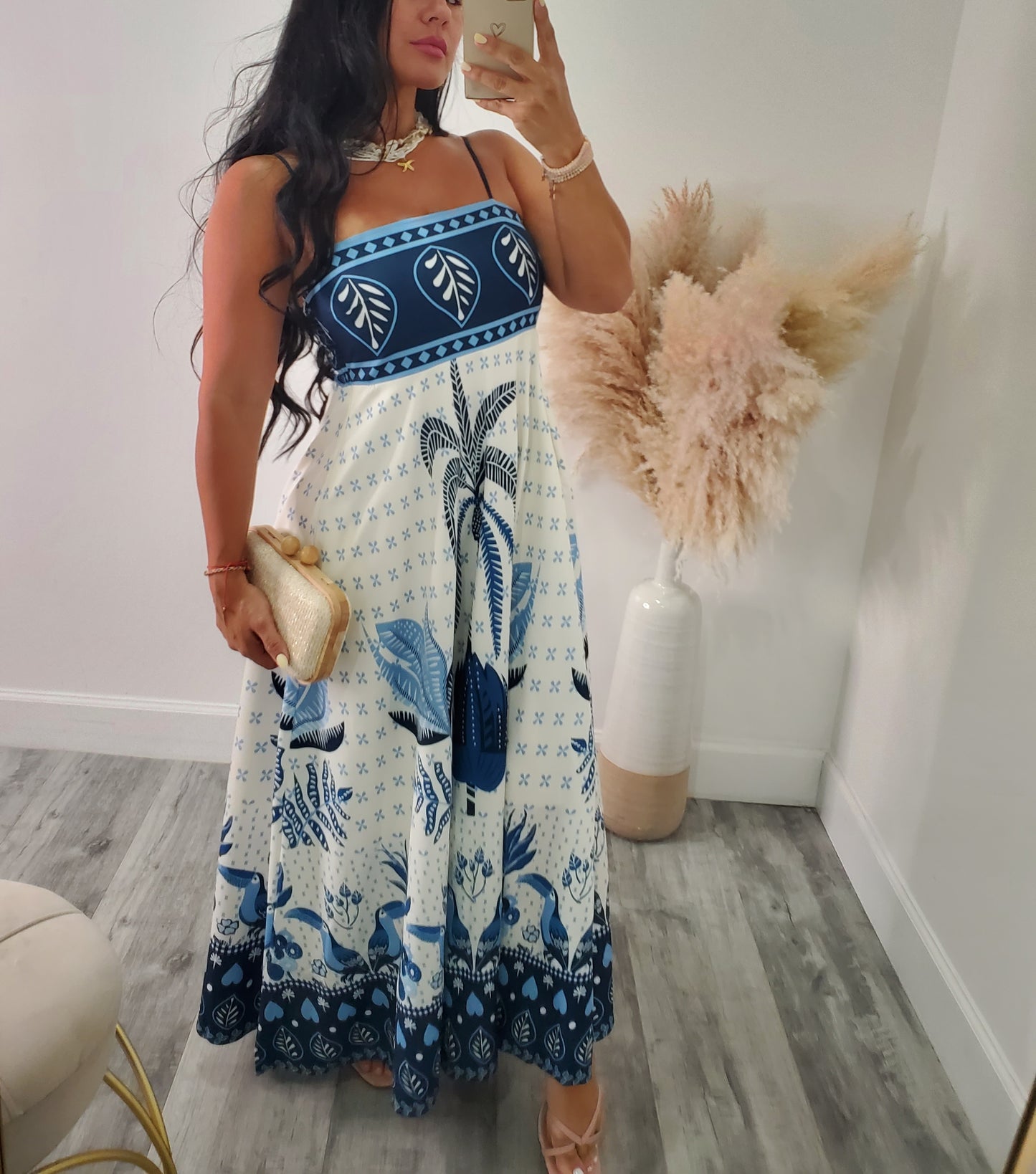 Rome maxi dress