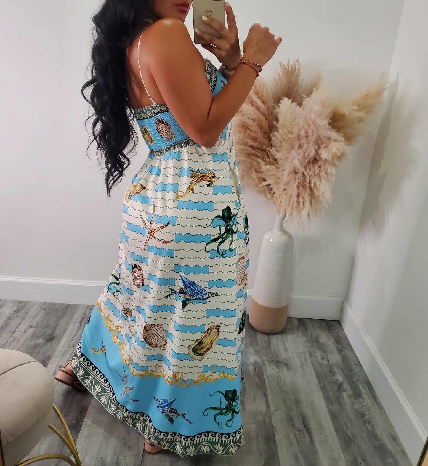 Rome maxi dress
