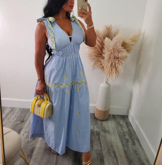 Amalfi maxi dress