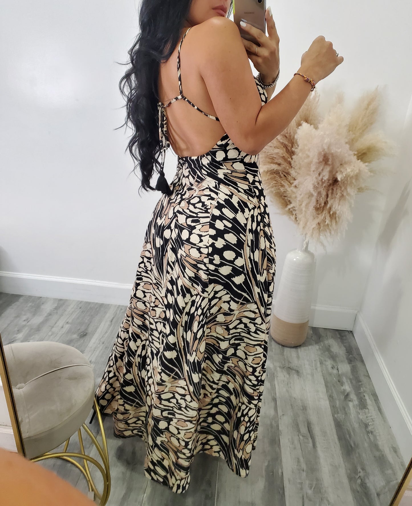 Above and beyond maxi dress