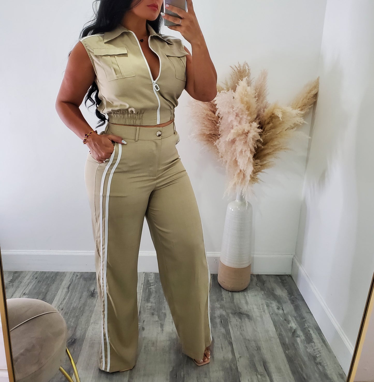 SAFARI PANTS SET]