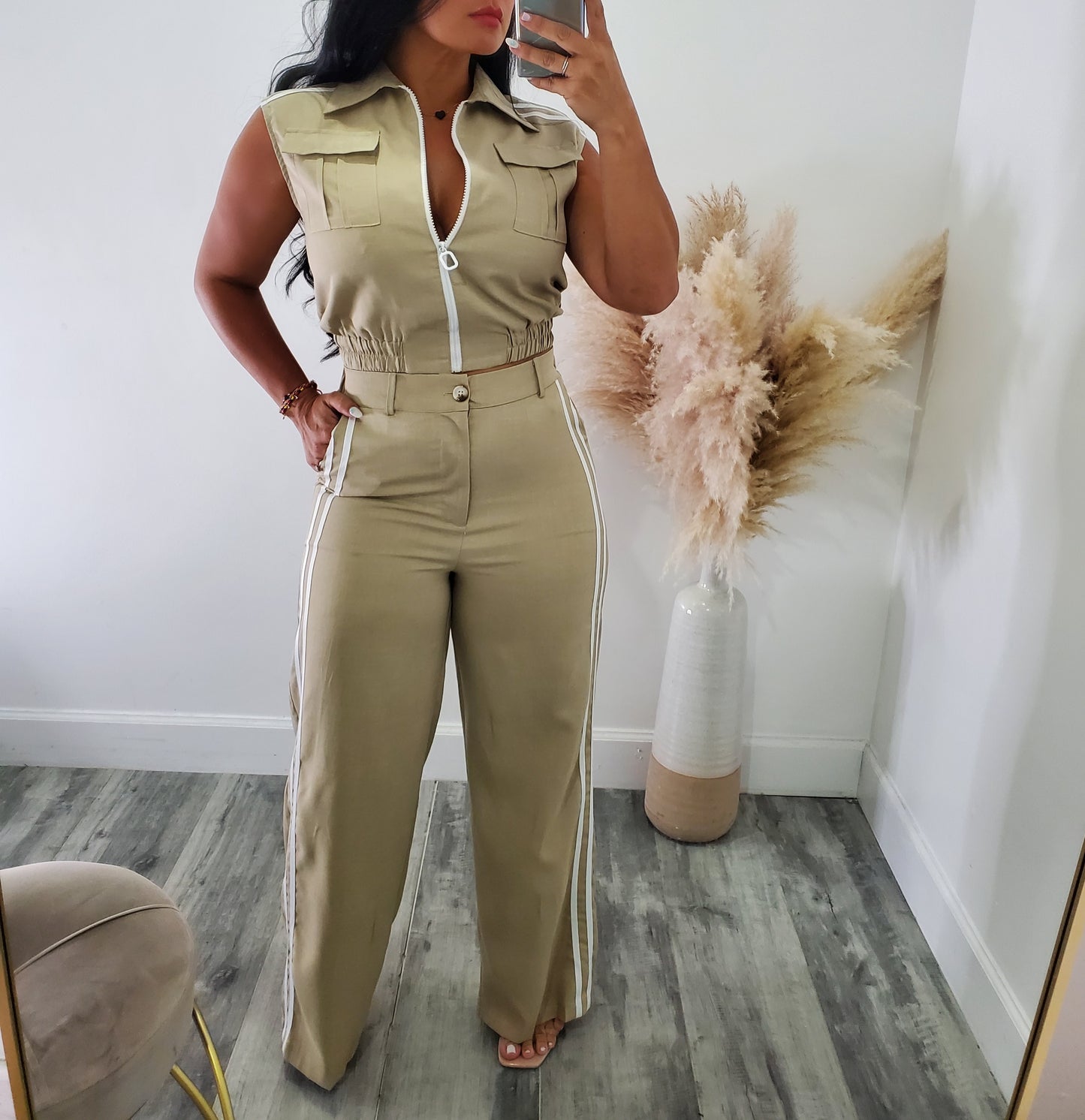 SAFARI PANTS SET]