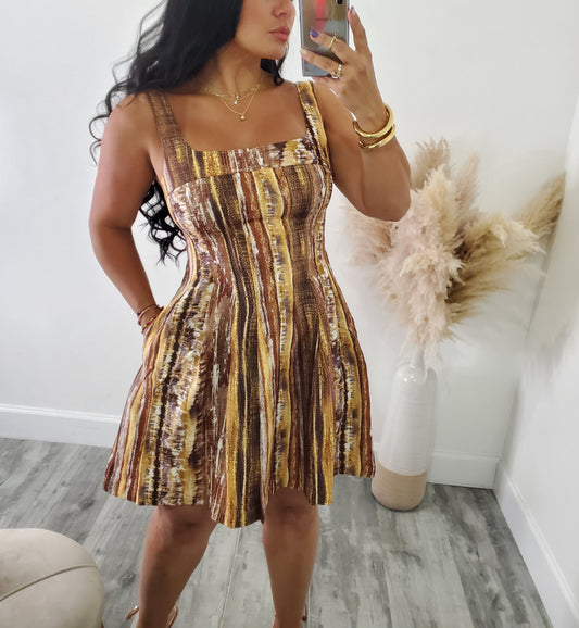 COCKTAILS MINI DRESS
