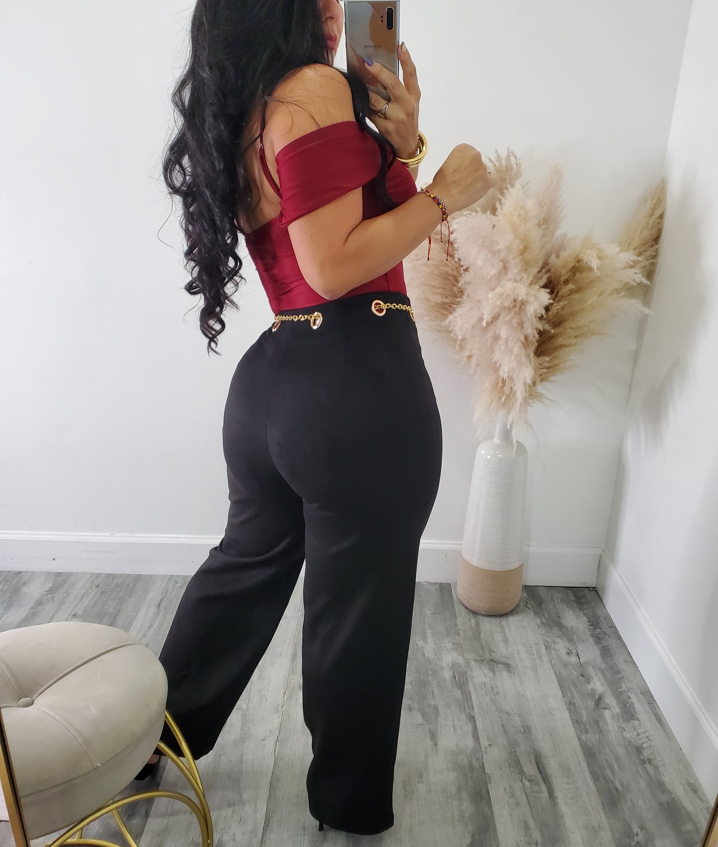 One more chance pants