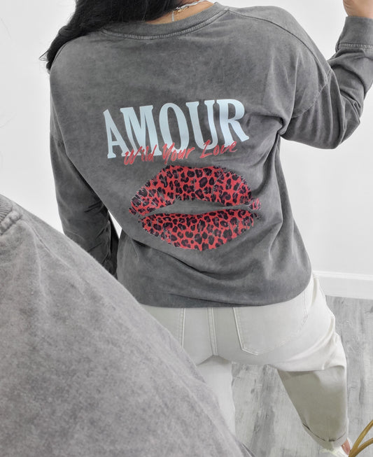 Lips sweater