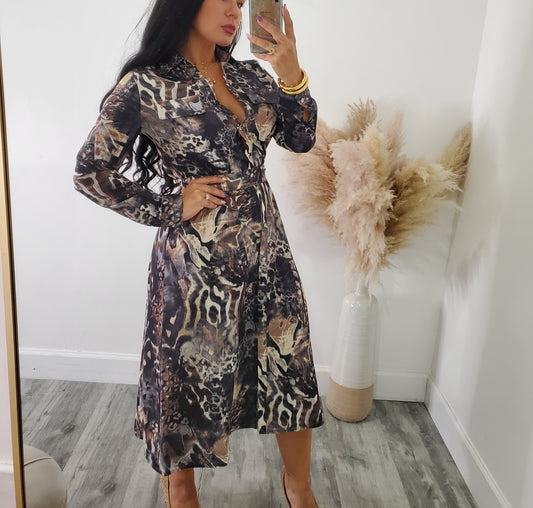 SEASON MIDI DRESS