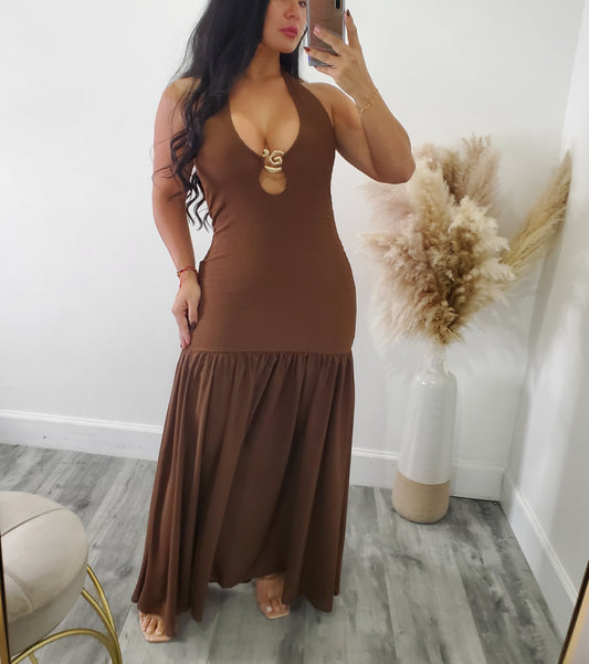Ocaso maxi dress