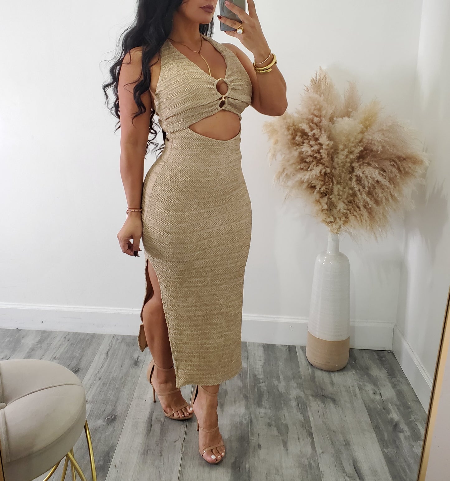 Weekend feels midi dress